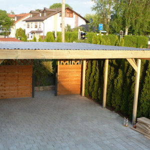 Helmes Gartenbau - Gartenhaus und Carports