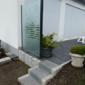 Helmes Gartenbau - Podeste und Treppen