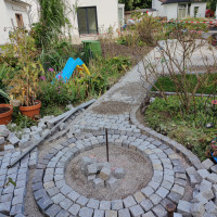 Kreispflasterung