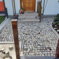 Eingangsbereich-Pflaster