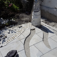 Kunstpflasterung-Naturstein