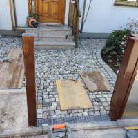 Kunstpflasterung-Kreis